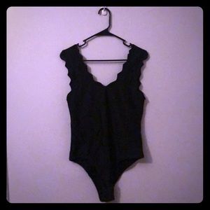 Black bathing suit